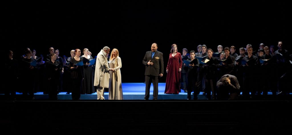 Lohengrin de Wagner:Lohengrin, Elsa, Le Roi, Ortrud et Telramund